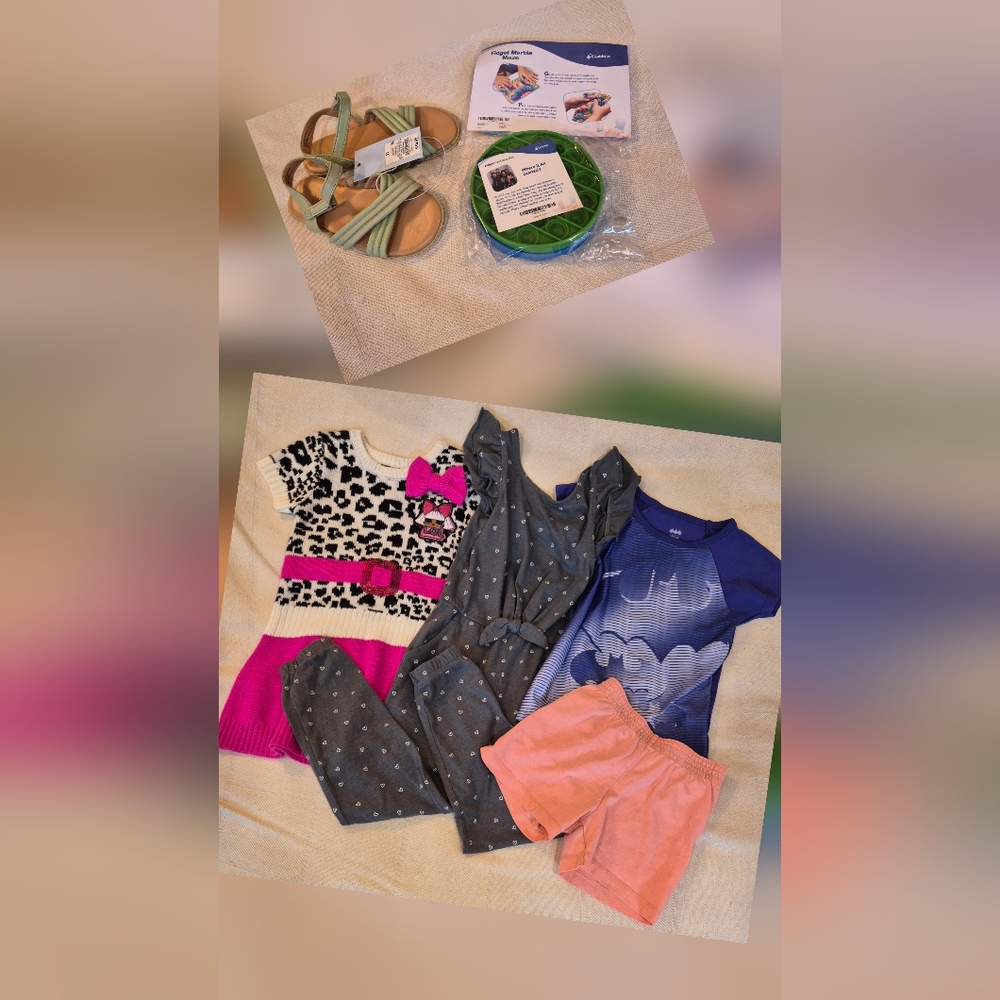 Bundle Of Girls Clothing And Fidget Toys